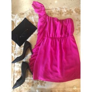 Magenta Mini Marciano Dress